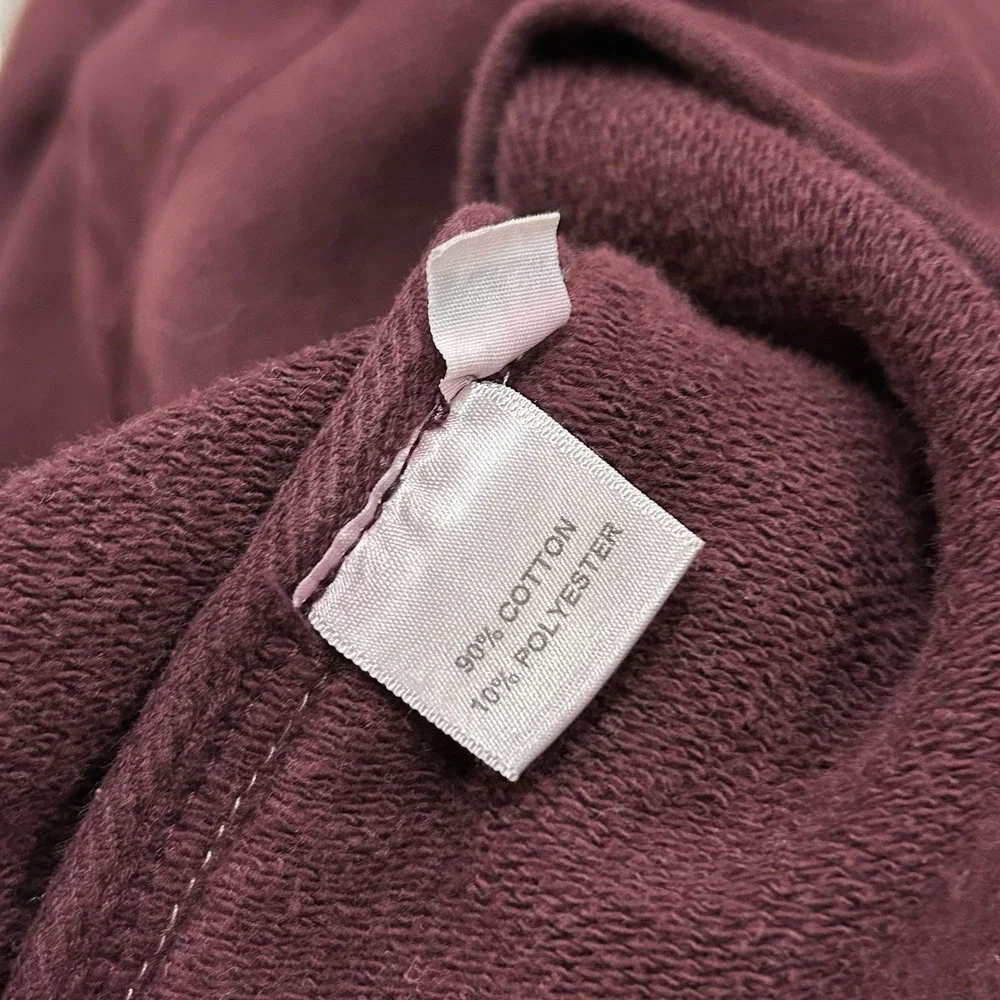 Gustin Full Zip Sweater Mens 2X Red Mock Neck Heavy‎ Weight Cotton